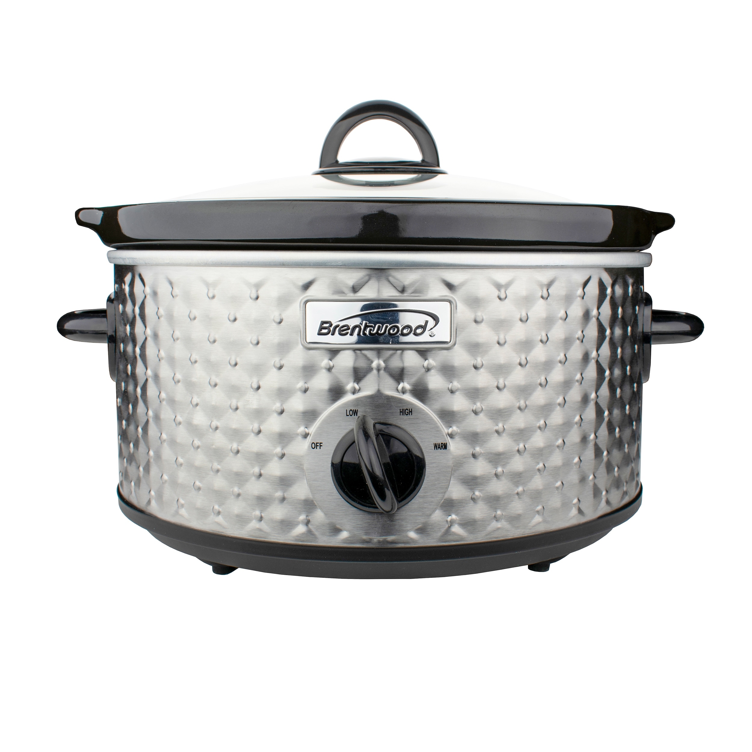 Brentwood 3 Quart Slow Cooker in White