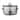 Brentwood 3.5 Quart Diamond Pattern Slow Cooker in Stainless Steel