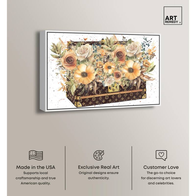 Doll Memories - Golden Memories Canvas by Art Remedy