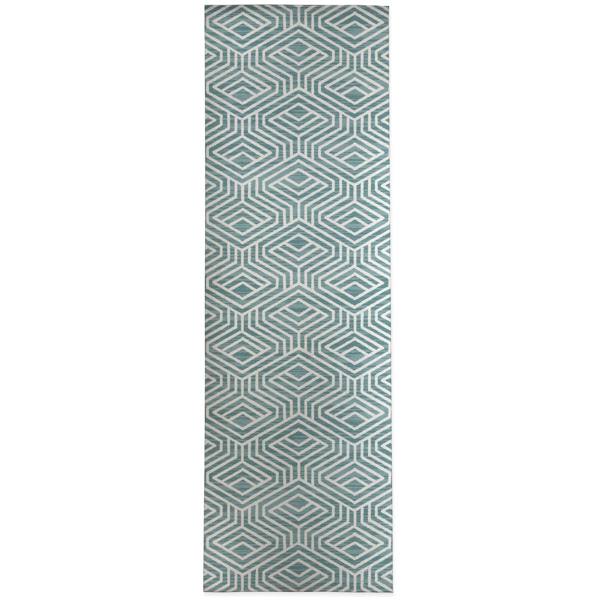 ELIZABETH TEAL Kitchen Mat By Kavka Designs Bed Bath & Beyond 33585011
