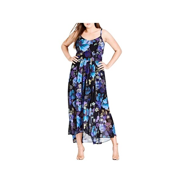 Shop City Chic Womens Plus Special Occasion Dress Sheer ...