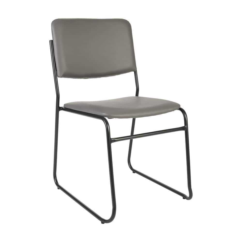 500 lb. Capacity High Density Stacking Chair with Sled Base - 23"D x 18.75"W x 32.25"H