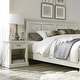 preview thumbnail 5 of 6, Seaside Lodge Off-White 2-Piece King Headboard and Nightstand Set by homestyles King - 2 Piece