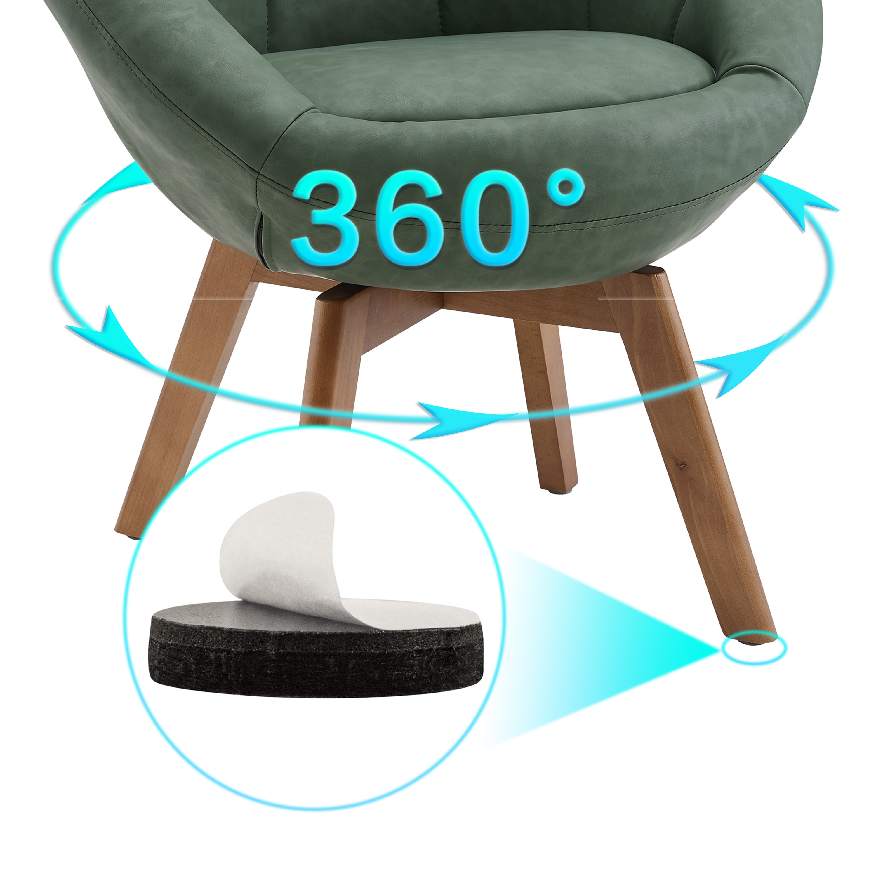 Carson carrington kallax velvet tufted round swivel accent chair deals