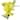 Soft Touch Faux Lily Stem Yellow Yellow Plastic Spring