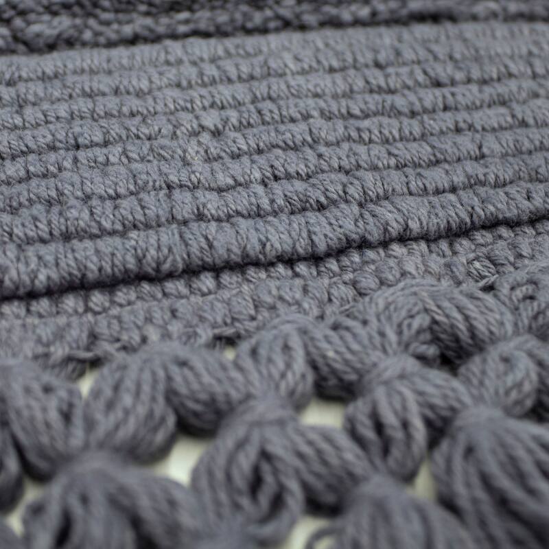 French Connection Safira Fringe Bath Rug