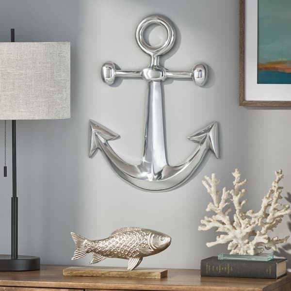 Talmo Indoor Aluminum Handcrafted Anchor Wall Decor by Christopher Knight  Home - On Sale - Bed Bath & Beyond - 32486121