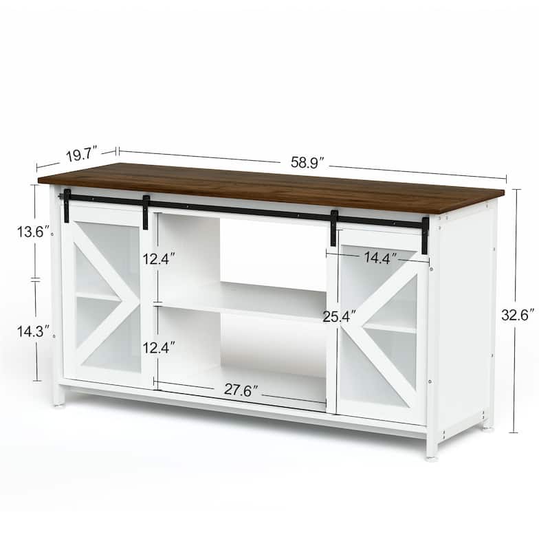 Anmytek 80 Gallon Heavy Duty Metal Aquarium Stand with Cabinet for Fish Tank Accessories Storage