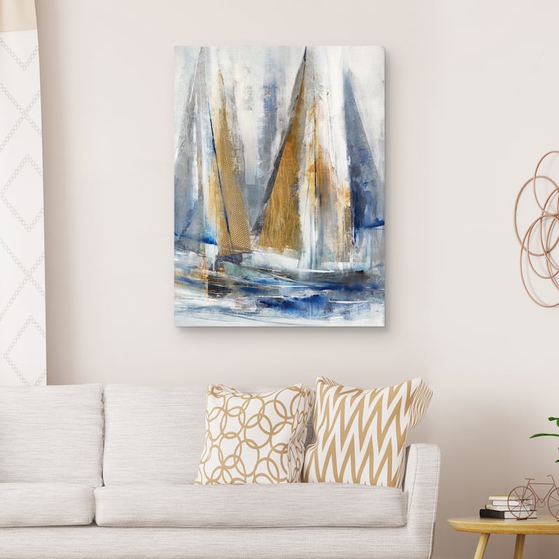 Cruising by K. Nari Canvas Art Print