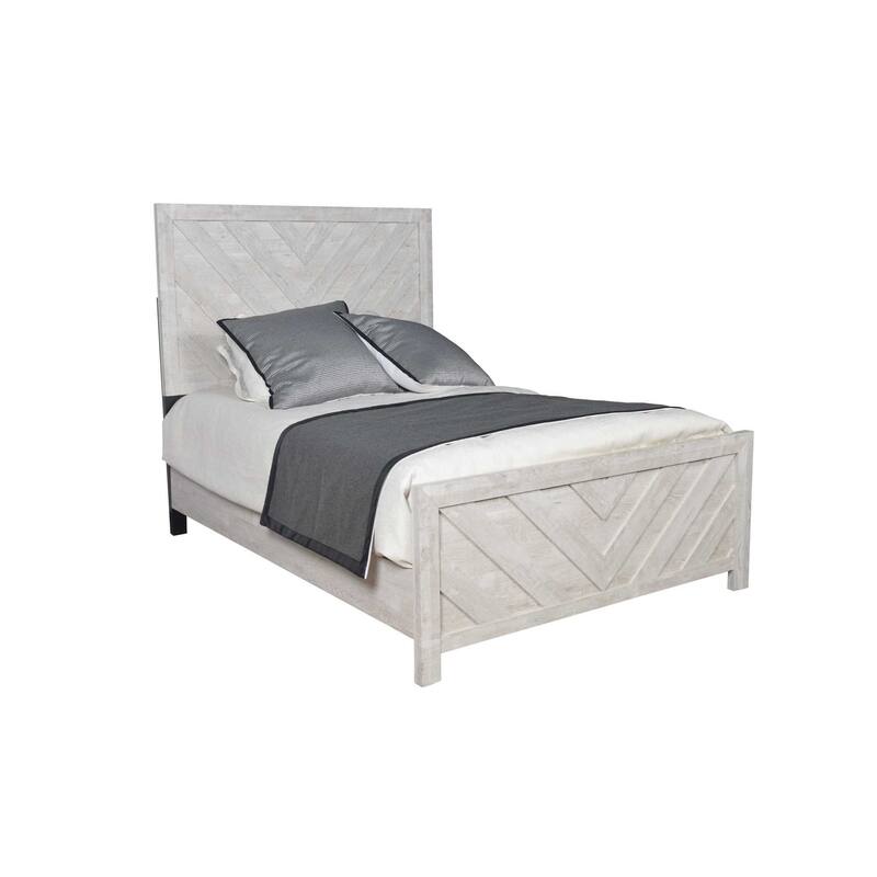Modern Style Bed Made with Wood(Only Bed) - Full