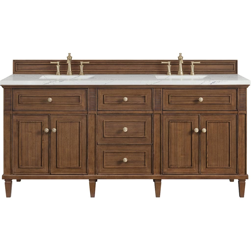 James Martin Vanities 424-V72-FENC Lorelai 72" Free Standing Double