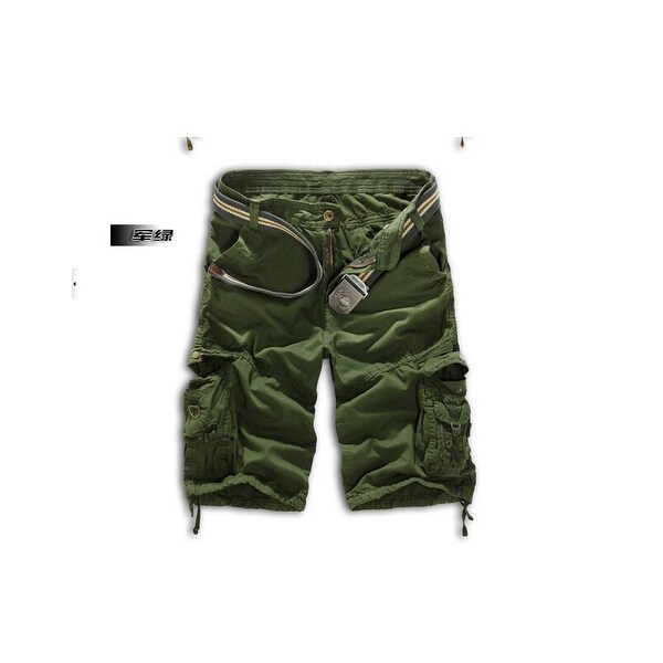 Shop Men Shorts Casual Cargo Combat Camouflage Sports Pants Army