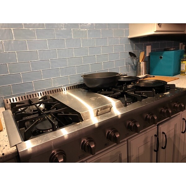 Top Product Reviews For Thor Kitchen 48 Gas Range Top With Griddle 24217991 Overstock