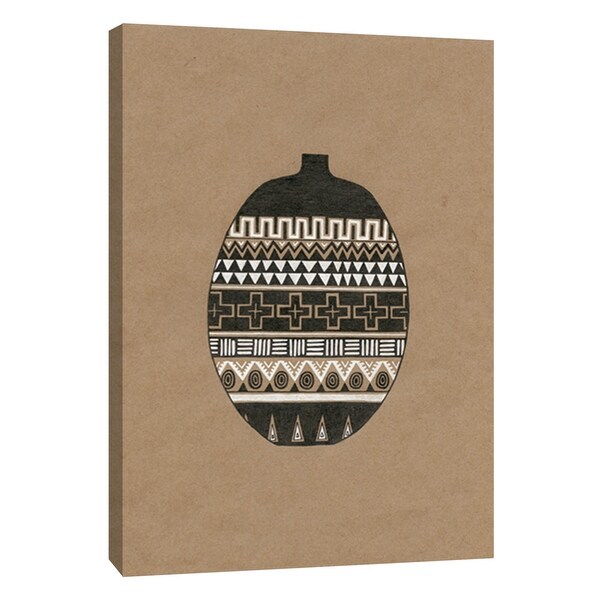 PTM Images 9-105541 PTM Canvas Collection 10" x 8" - "Tribal Vase 3" Giclee Native American Art Print on Canvas