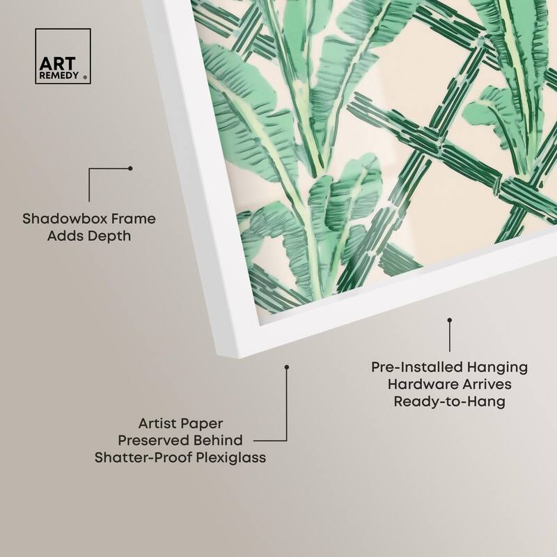 Vibrant Squiggles Shadowbox by Art Remedy