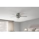 preview thumbnail 14 of 32, Hunter 52" Hartland Low Profile Ceiling Fan with LED Light and Pull Chain - Farmhouse, Rustic Transitional