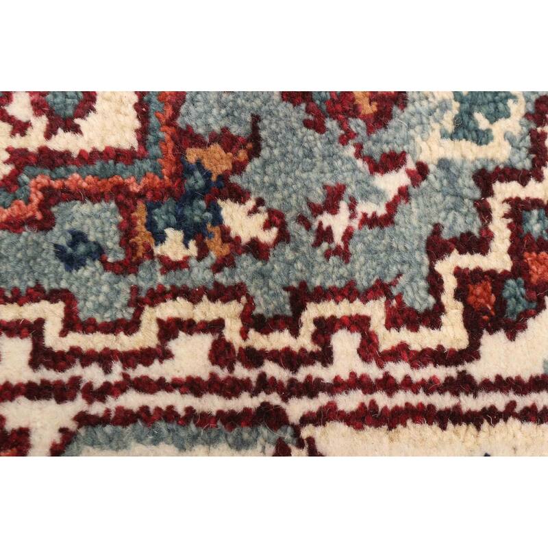 ECARPETGALLERY Hand-knotted Serapi Heritage Mint Wool Rug - 2'9 x 10'2