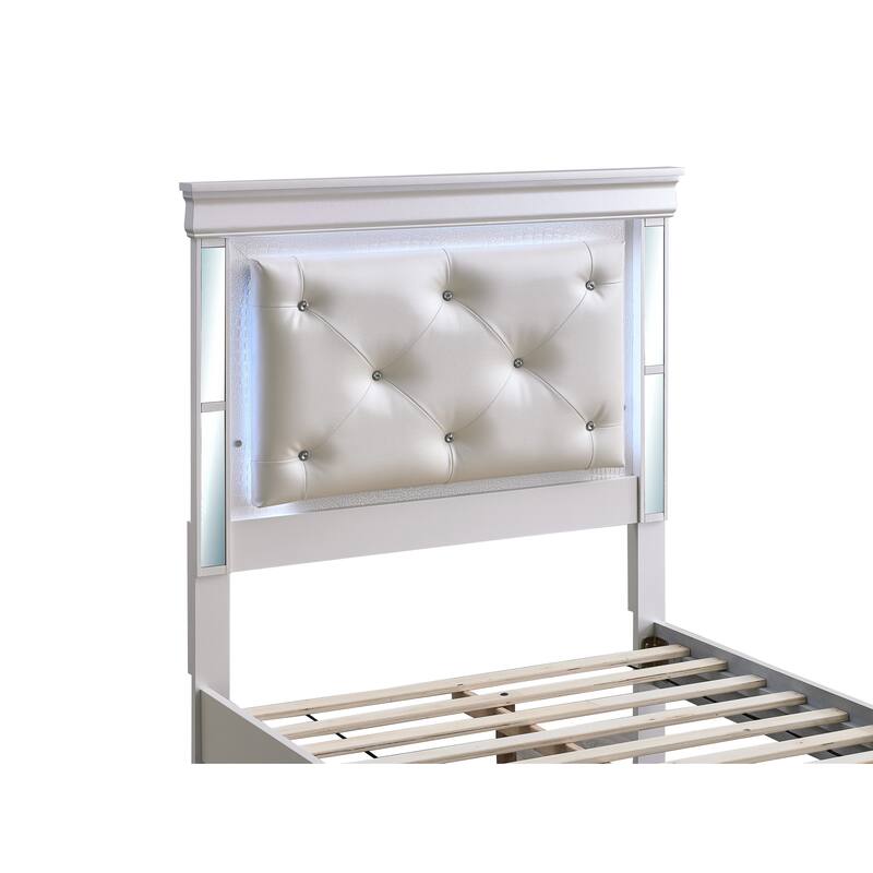 Glory Furniture Naples G6735B-TSB Twin Bed Pearl