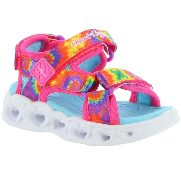 skechers multi colored sandals