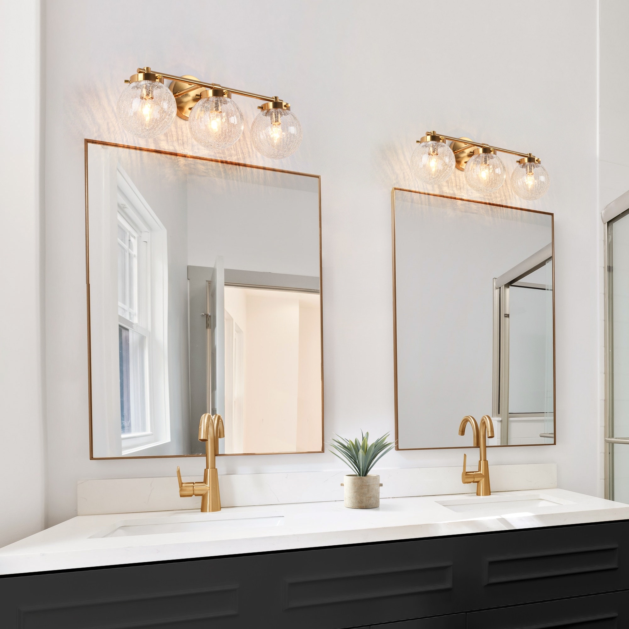 Linear globe bath light 2025