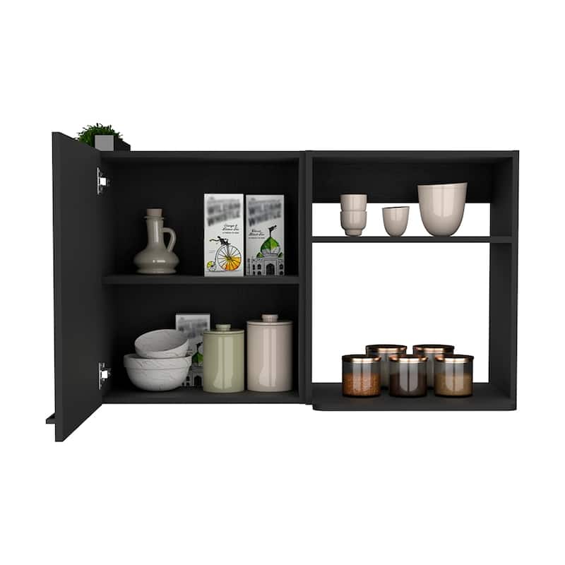 Kitchen wall cabinet Burwood, White Finish,High quality and durable