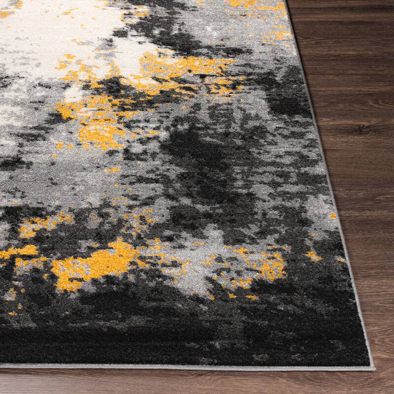 Avery Abstract Watercolor Area Rug