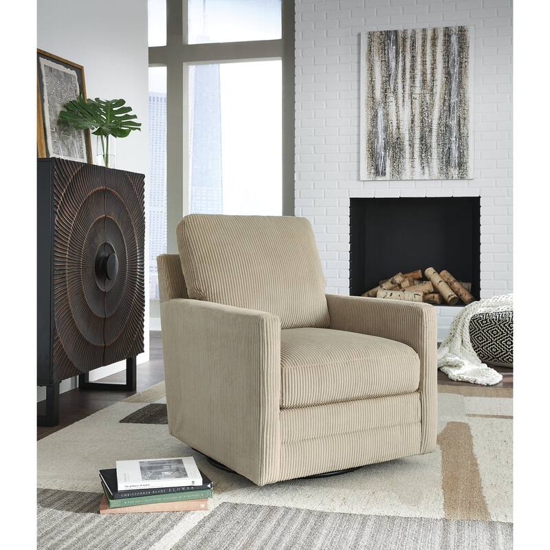 Signature Design by Ashley Icaman Swivel Chair - 30" W x 36" D x 36" H