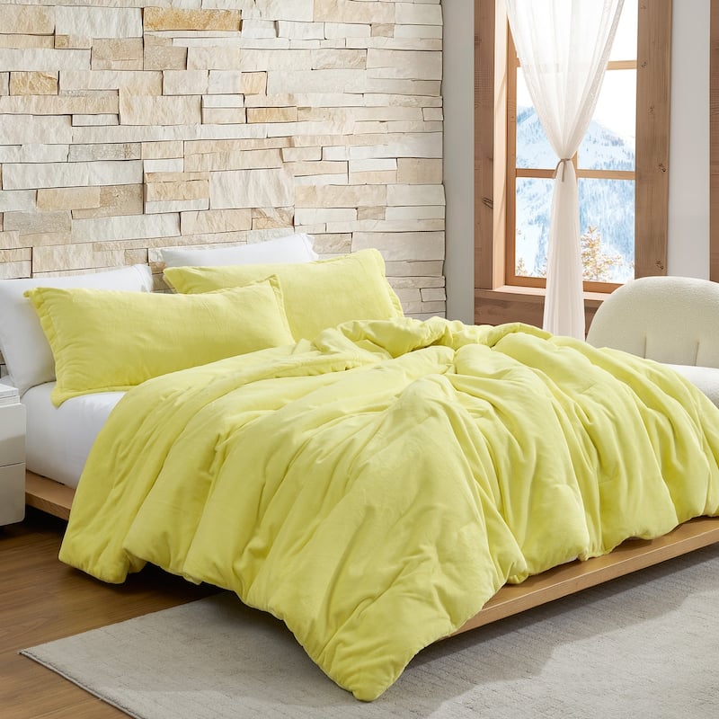 Coma-Tose - Coma Inducer® Oversized Comforter Set - Buttercream Buzzin Bee - King