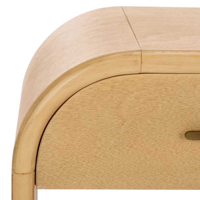 SAFAVIEH Home Mahan 1 Shelf 1-Drawer Nighstand.