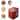 Portable Red Ice Maker Machine Countertop 26Lbs/24H 2 Sizes(S/L) w/ Scoop Home - 68 oz