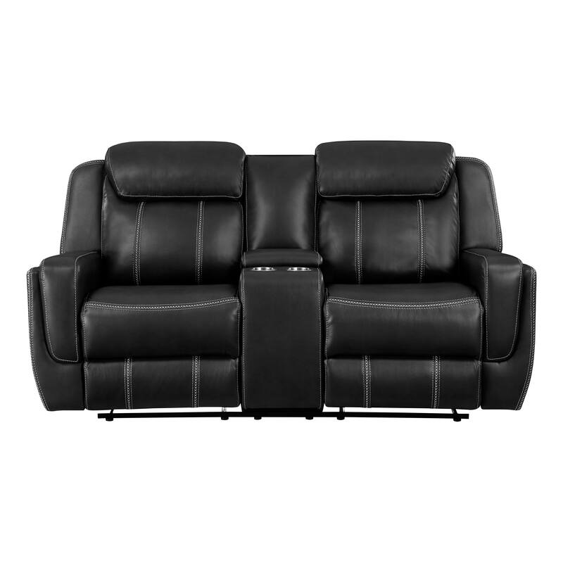 Manuel 2-Piece Manual Reclining Living Room Sofa Set