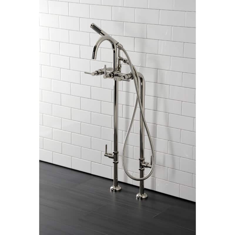Concord Freestanding Tub Faucet with Supply Line