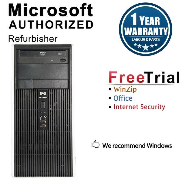 Hp Dc5700 Computer Tower Intel Pentium E2160 1 8g 4gb Ddr2 160g Windows 7 Pro 1 Year Warranty Refurbished Silver Overstock