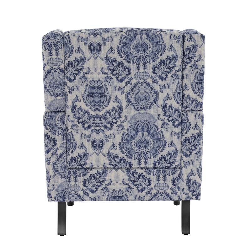 Wingback Accent Chair Nailhead Trim Living Room Reading Chair