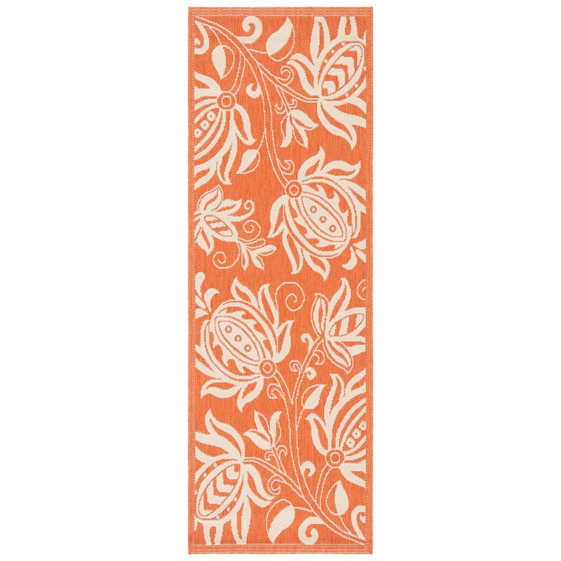 SAFAVIEH Courtyard Leatrice Indoor/ Outdoor Patio Backyard Rug