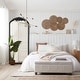 preview thumbnail 15 of 66, Arched Full-Length Solid Wood Carving Floor Mirror