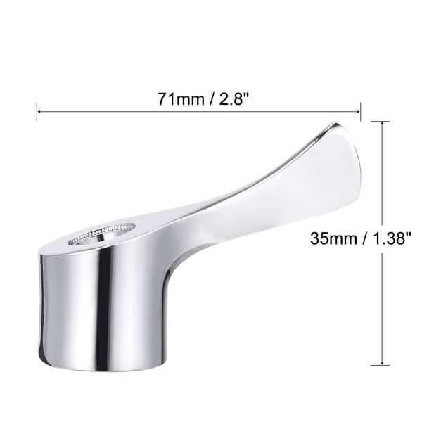 Faucet Lever Handle, Alloy Single Lever Handle Replacement 72 x 50 x ...