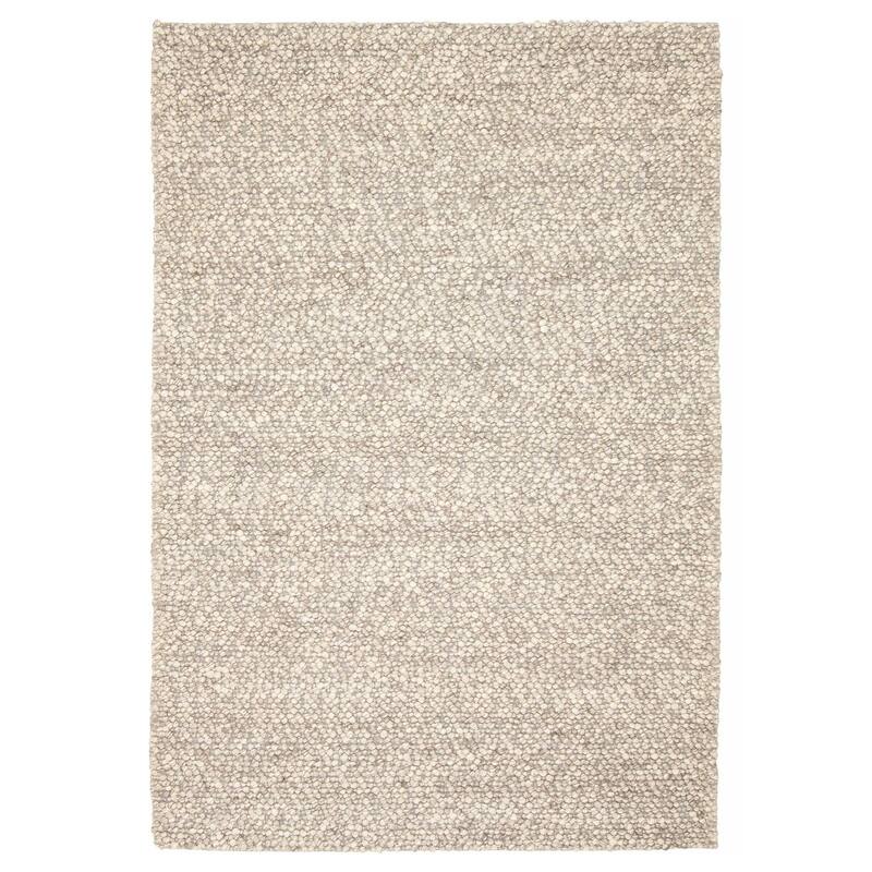 ECARPETGALLERY Braid weave Sienna Khaki Wool Rug - 5'0 x 7'11 - Khaki - 5'0 x 7'11