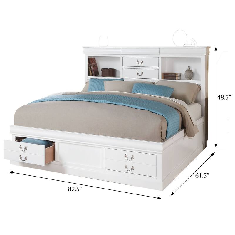 Cavender Storage Bed with 5-Drawer