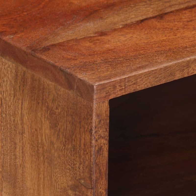 vidaXL TV Stand TV Unit Sideboard TV Console Media Unit Solid Acacia Wood
