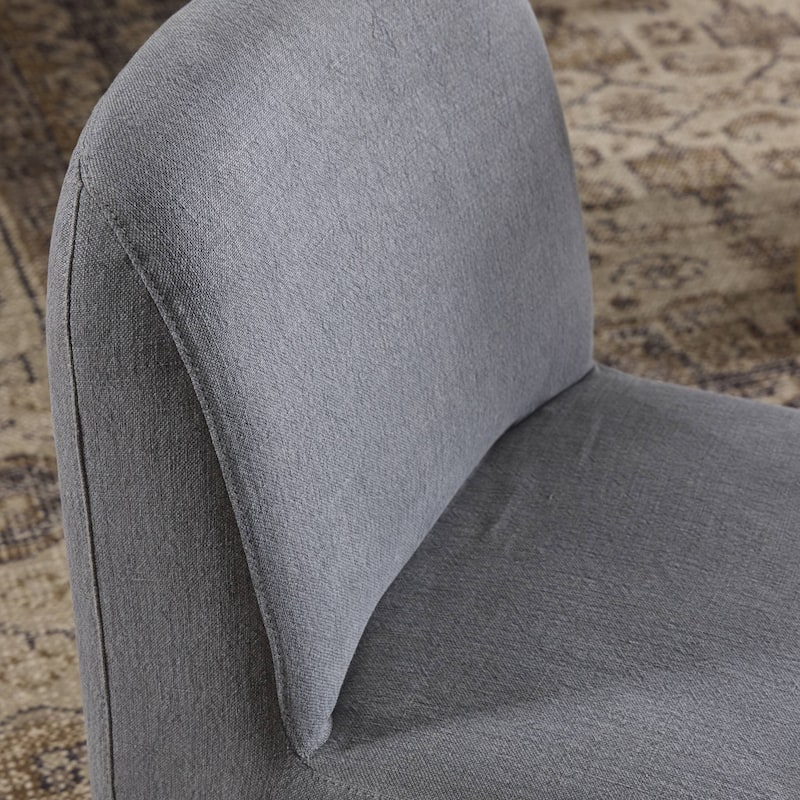 Baker Dining Chair-Broadway Denim - 19.25W x 24.0 x 32.5H