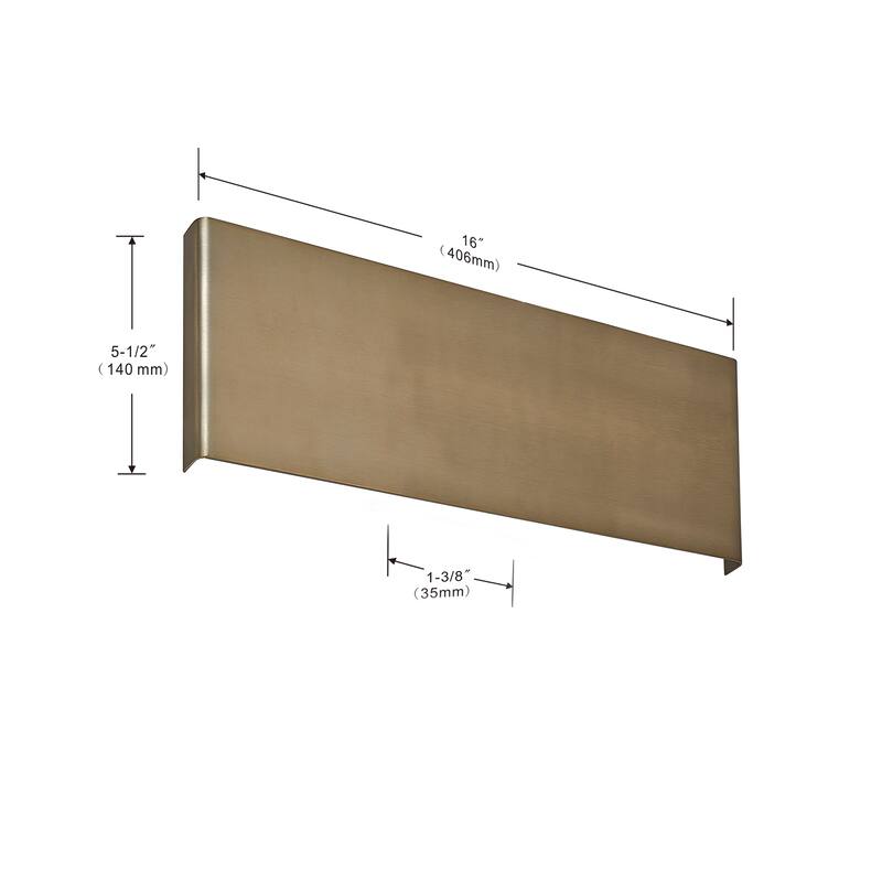 Long Steak LED Wall Sconce