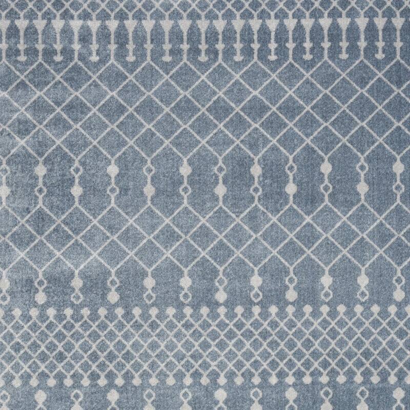 Pilog Power Loomed Abstract Low Pile Area Rug By HomeRoots