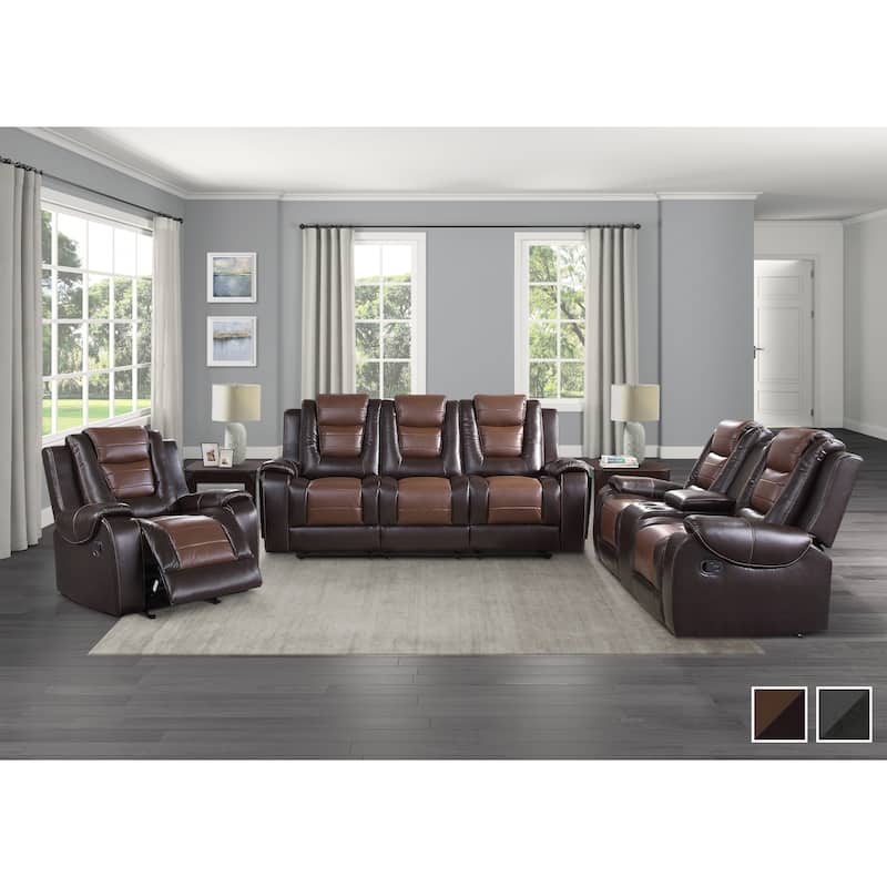 Mischa 3-Piece Reclining Living Room Set