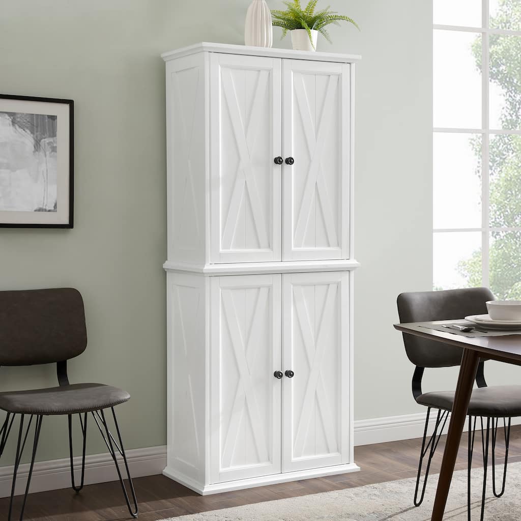Crosley Clifton Tall Pantry - 30"W x 15.75"D x 72"H