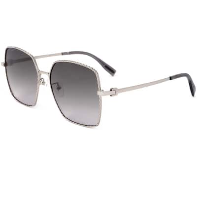 Trussardi Women's 59mm Silver Sunglasses STR398F-579X-59