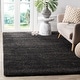 preview thumbnail 23 of 129, SAFAVIEH Milan Shag Maibritt 2-inch Thick Area Rug 11' X 11' Square - Dark Grey