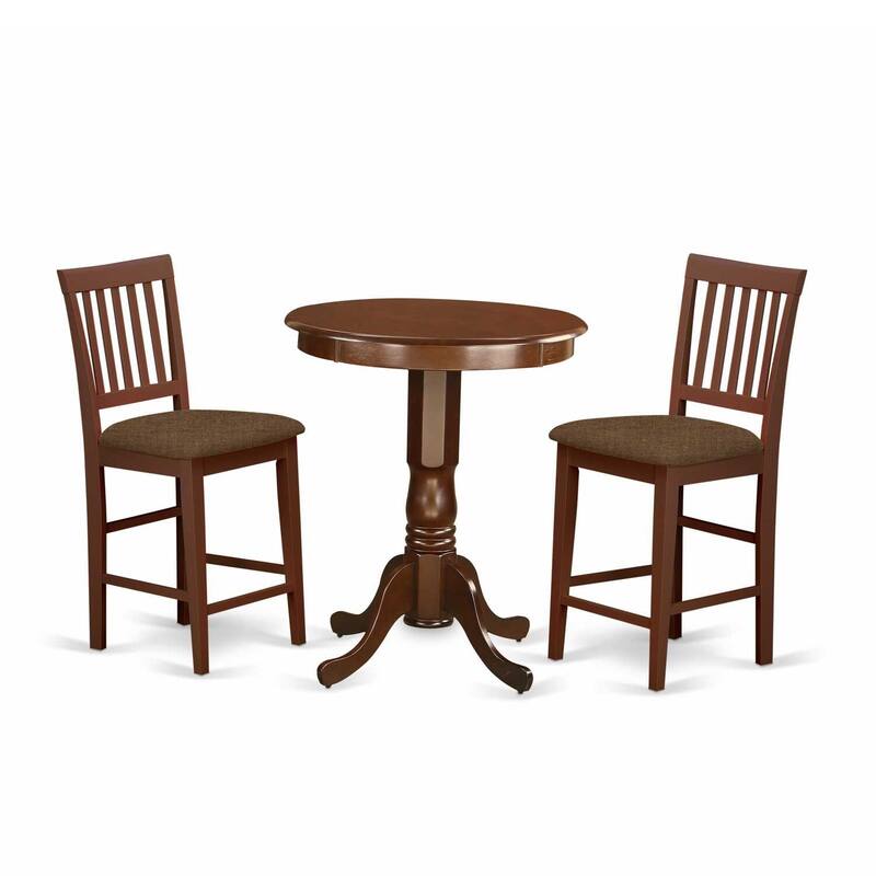 Counter Height Dining Set - 5 Piece Table & Chair Set - Modern Kitchen Table with Chairs