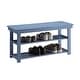 preview thumbnail 36 of 41, Copper Grove Cranesbill Mudroom Shoe Storage Bench