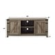 preview thumbnail 3 of 98, Middlebrook Firebranch 58-inch Barn Door TV Stand